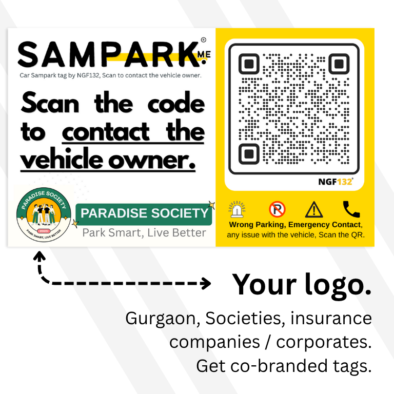 Logo on tag example